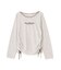 〈a／mie〉ドロストシアートップス　　26SS