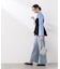〈a／mie〉フレアースリーブシャツ　26SS