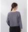 ＜ウォッシャブル＞〈a／mie〉ラグランロゴトップス　26SS