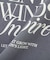 ＜ウォッシャブル＞〈a／mie〉ラグランロゴトップス　26SS