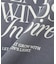 ＜ウォッシャブル＞〈a／mie〉ラグランロゴトップス　26SS