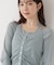 〈a／mie〉ホルターネックカット SETUP　26SS