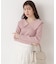 バー付きビッグ襟ニット　26SS