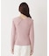 バー付きビッグ襟ニット　26SS
