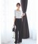 ベルト付きワイドパンツ　26SS