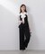 ベルト付きワイドパンツ　26SS