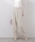 ベルト付きワイドパンツ　26SS