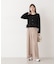 ビットハイウエストワイドパンツ　26SS