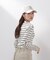 〈a／mie〉ビッグカラーリブニット　　26SS