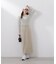 〈a／mie〉ビッグカラーリブニット　　26SS