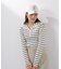 〈a／mie〉ビッグカラーリブニット　　26SS