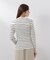 〈a／mie〉ビッグカラーリブニット　　26SS