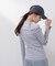 〈a／mie〉ビッグカラーリブニット　　26SS
