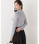 〈a／mie〉ビッグカラーリブニット　　26SS