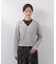 ラメ透かしニットジャケット　26SS