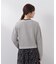 ラメ透かしニットジャケット　26SS