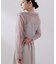 ＜L＞ラッフルボレロセットアップ　26SS