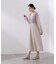 ＜L＞ラッフルボレロセットアップ　26SS