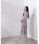 ＜L＞ピンタックロングワンピース　26SS