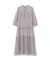 ＜L＞ピンタックロングワンピース　26SS