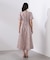 ＜L＞シアージャガードレディワンピース　26SS