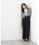 ＜明日香さんコラボ＞ベルト付き美脚ワイドパンツ 26SS