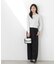 ＜明日香さんコラボ＞ベルト付き美脚ワイドパンツ 26SS