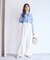 ＜明日香さんコラボ＞ベルト付き美脚ワイドパンツ 26SS