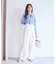 ＜明日香さんコラボ＞ベルト付き美脚ワイドパンツ 26SS