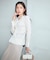 ＜今村朱里さんコラボ＞レイヤード風リブニット 26SS