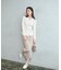 ＜今村朱里さんコラボ＞レイヤード風リブニット 26SS