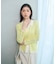 ＜今村朱里さんコラボ＞レイヤード風リブニット 26SS