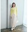＜今村朱里さんコラボ＞レイヤード風リブニット 26SS