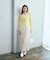 ＜今村朱里さんコラボ＞アシメタックナロースカート 26SS