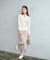 ＜今村朱里さんコラボ＞アシメタックナロースカート 26SS