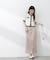 ＜今村朱里さんコラボ＞アシメタックナロースカート 26SS