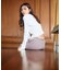 ＜新津のんさんコラボ＞〈a／mie〉セーラーニット 26SS