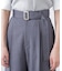 ＜ウォッシャブル＞ベルト付きタックワイドパンツ　26SS