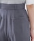 ＜ウォッシャブル＞ベルト付きタックワイドパンツ　26SS