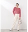 〈a／mie〉カットイージータックパンツ　26SS