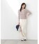 〈a／mie〉カットイージータックパンツ　26SS