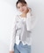 〈a／mie〉リボンニットビスチェ　26SS