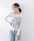〈a／mie〉リボンニットビスチェ　26SS