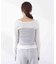 〈a／mie〉リボンニットビスチェ　26SS