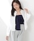 〈a／mie〉リボンニットビスチェ　26SS