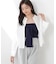 〈a／mie〉リボンニットビスチェ　26SS
