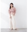〈a／mie〉カットイージーワイドパンツ　26SS