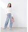 透かし編みボックスニット　26SS