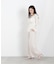 ＜ウォッシャブル＞フリルシャーリングブラウス　26SS