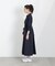 リボン付きシャツワンピース　26SS